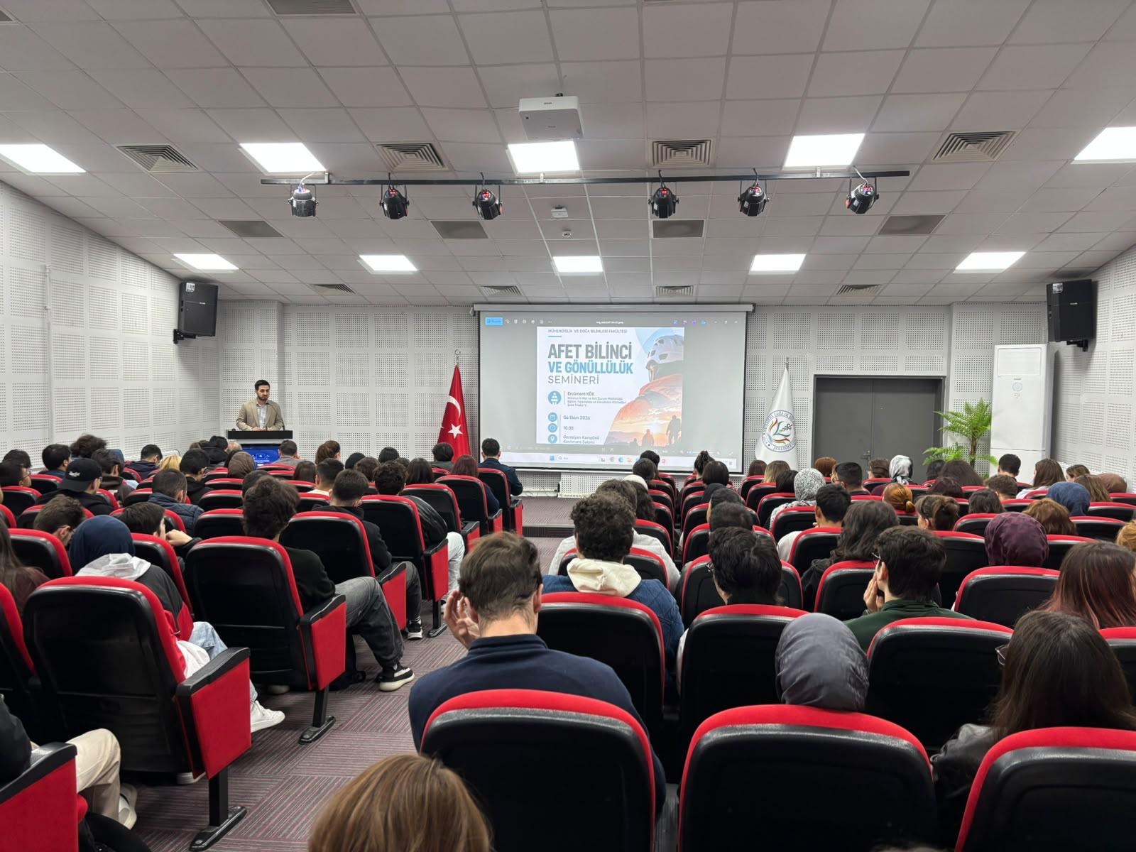 Fakültemizde “Afet Bilinci ve Gönüllülük” Eğitimi Gerçekleştirildi - 4