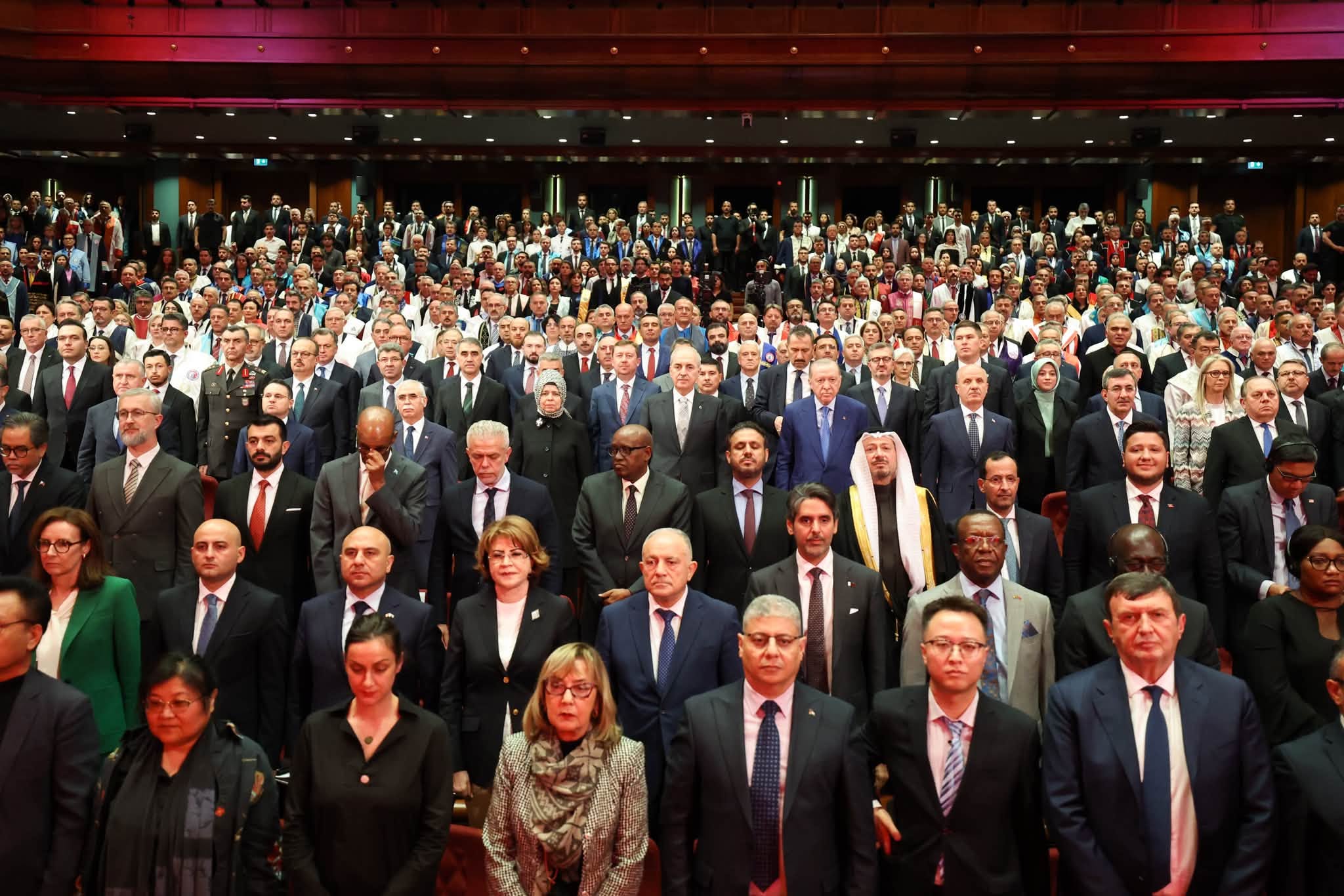 REKTÖRÜMÜZ, YÜKSEKÖĞRETİM AKADEMİK YILI AÇILIŞ TÖRENİ’NE KATILDI
