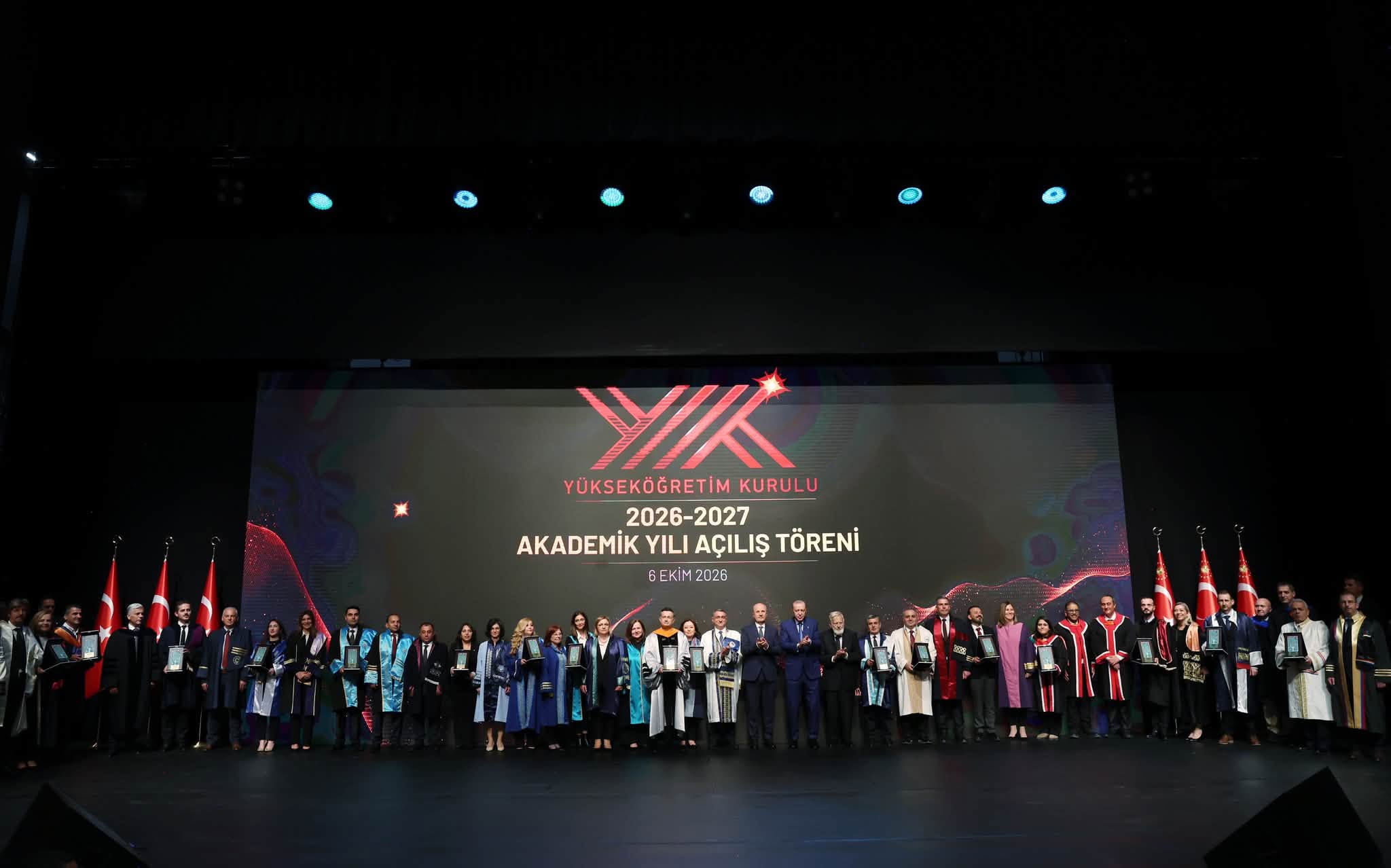REKTÖRÜMÜZ, YÜKSEKÖĞRETİM AKADEMİK YILI AÇILIŞ TÖRENİ’NE KATILDI