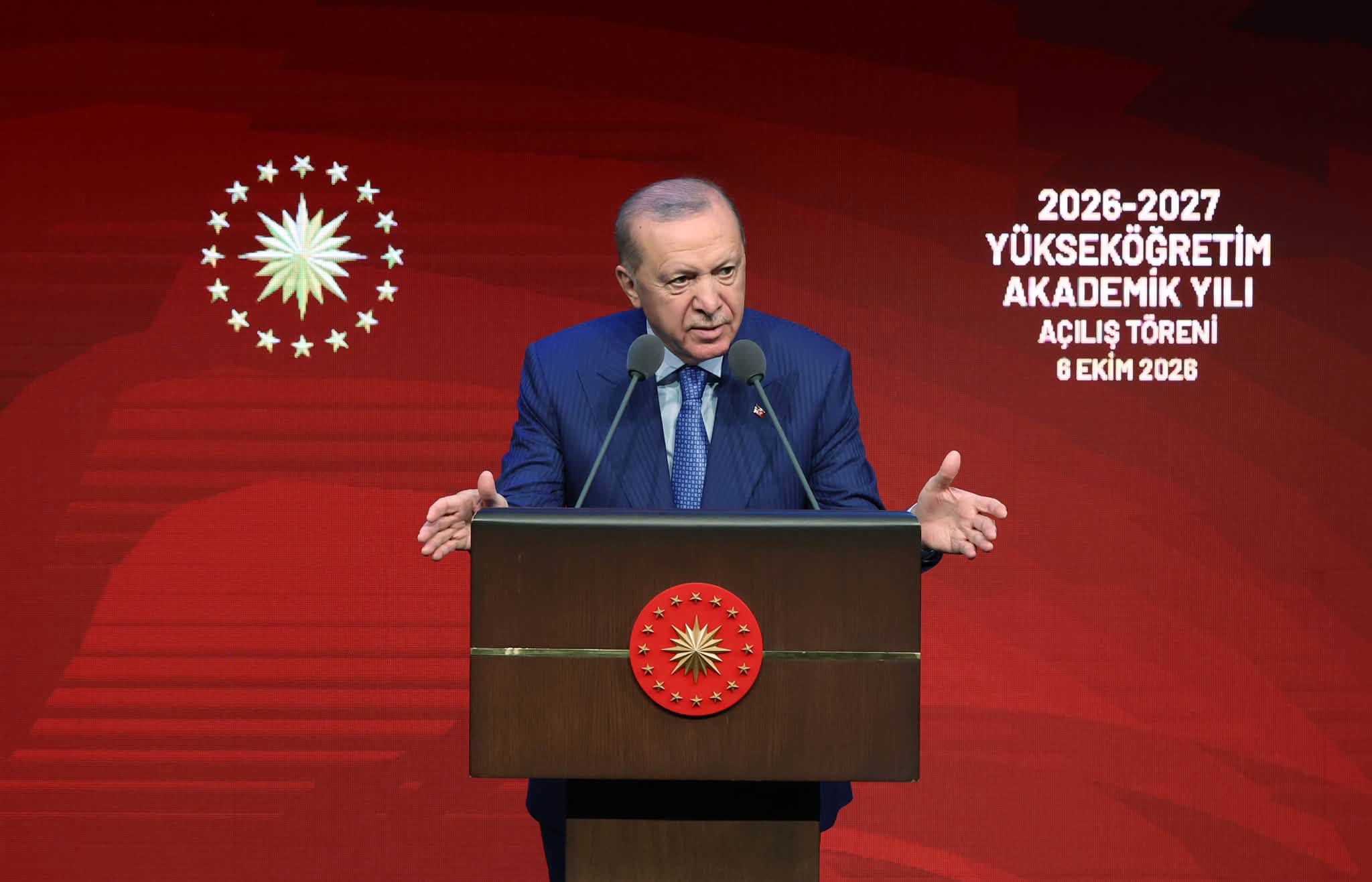 REKTÖRÜMÜZ, YÜKSEKÖĞRETİM AKADEMİK YILI AÇILIŞ TÖRENİ’NE KATILDI
