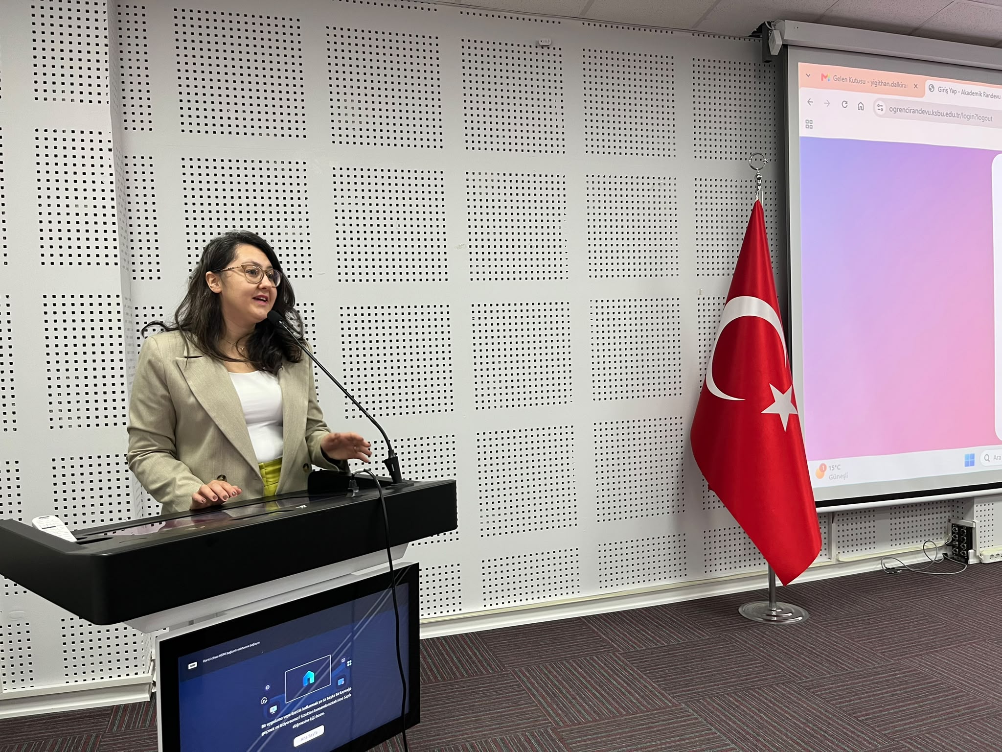 Fakültemizde Akademik Personele Yönelik “Öğrenci Randevu Sistemi Eğitimi” Gerçekleştirildi. - 7