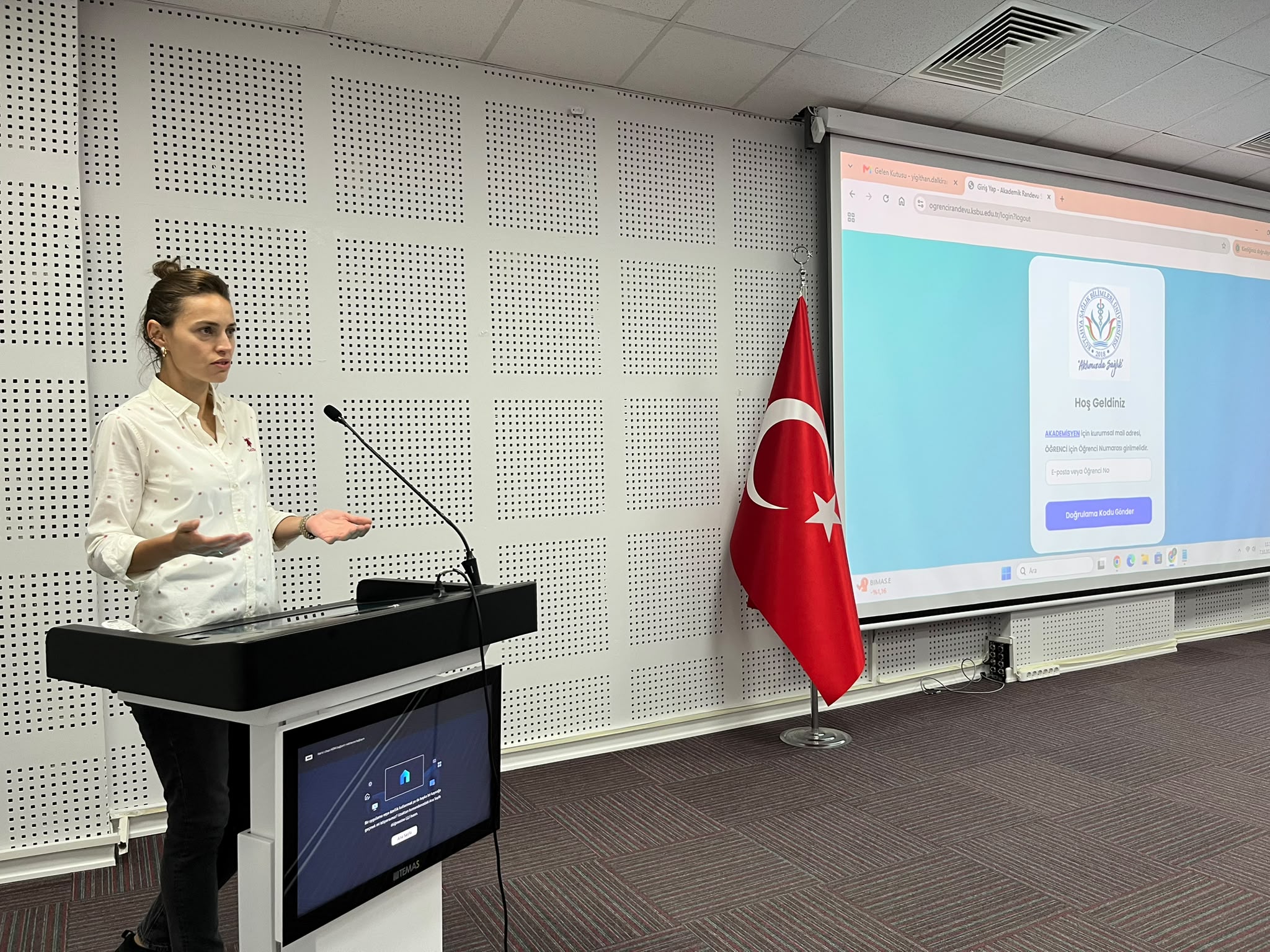 Fakültemizde Akademik Personele Yönelik “Öğrenci Randevu Sistemi Eğitimi” Gerçekleştirildi. - 6