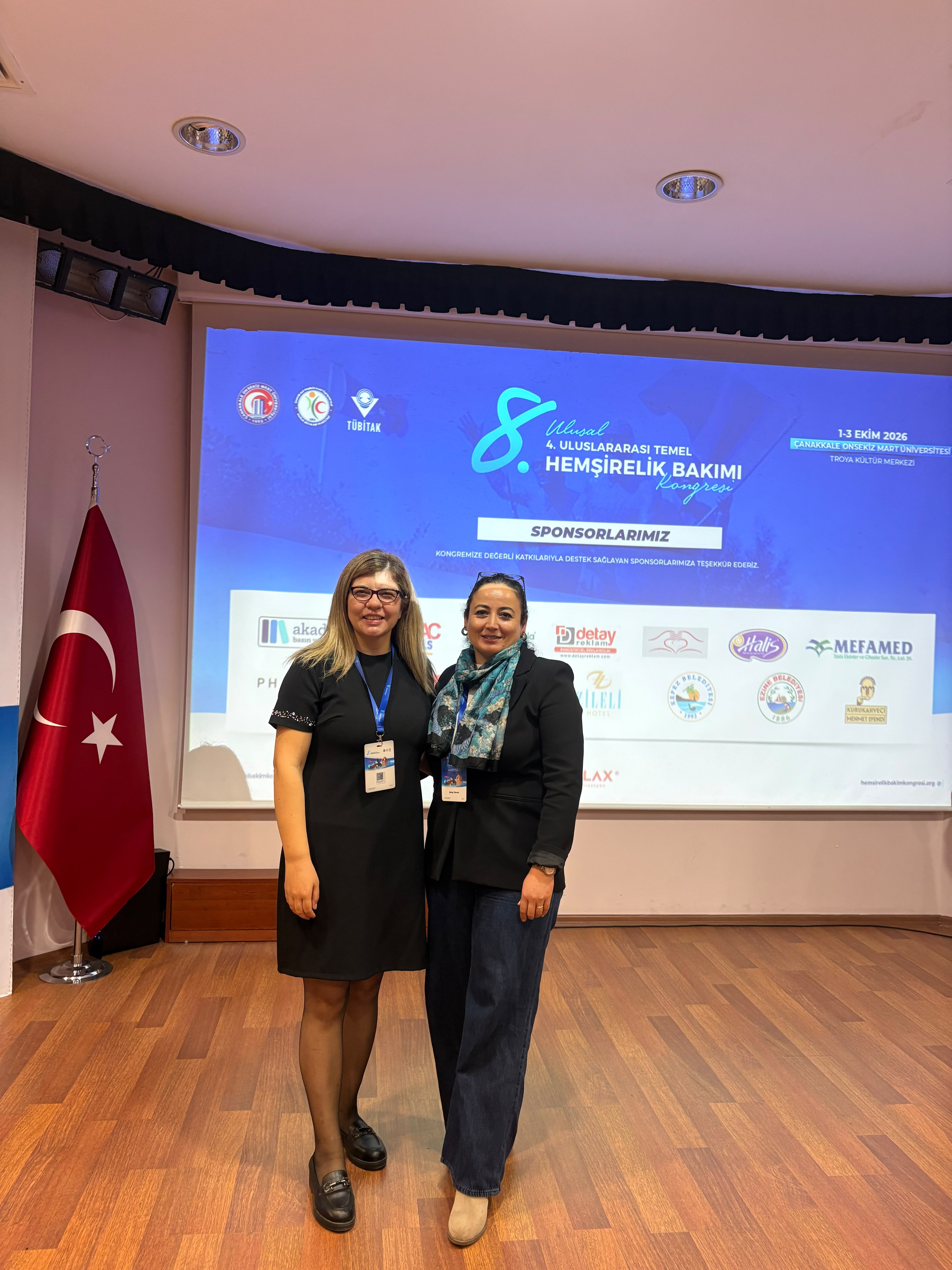 Hemşirelik Esasları Anabilim Dalı, Uluslararası 8. Ulusal Temel Hemşirelik Bakım Kongresinde - 2