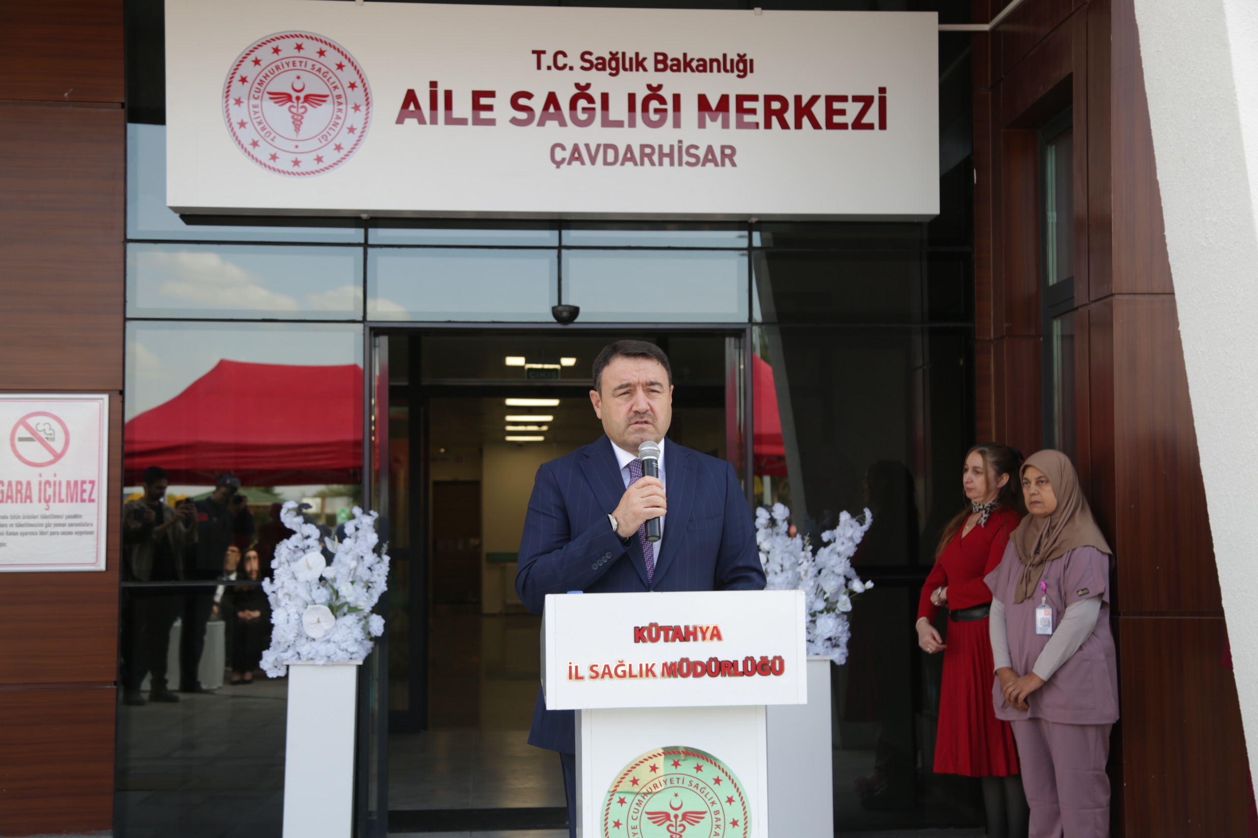 REKTÖRÜMÜZ, ÇAVDARHİSAR İLÇE DEVLET HASTANESİ AÇILIŞINA KATILDI